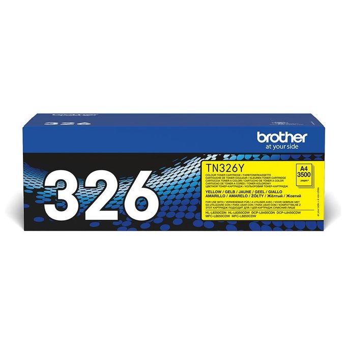 Brother Toner Tn-326y 3500pg. per Hl-l8250-l8350 Dcp-l8400-l8450 MFC-l8650-l8850