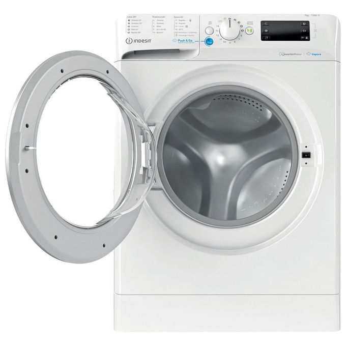 Indesit Innex BWSE 7125X SV IT Lavatrice carica frontale Slim 7 Kg 1200 giri Classe B Bianco