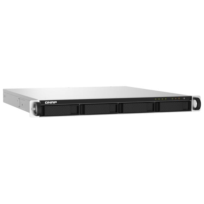 QNAP TS-432PXU-RP-2G TS-432PXU-RP-2G NAS Rackmount 1U 4 Bay Quad-core 1.7 GHz 2GB DDR4 10GbE SFP+ colore Nero