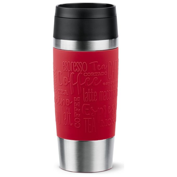 Emsa Tazza Termica Travel Classic Comfort 0.36 Litri Rosso Scuro