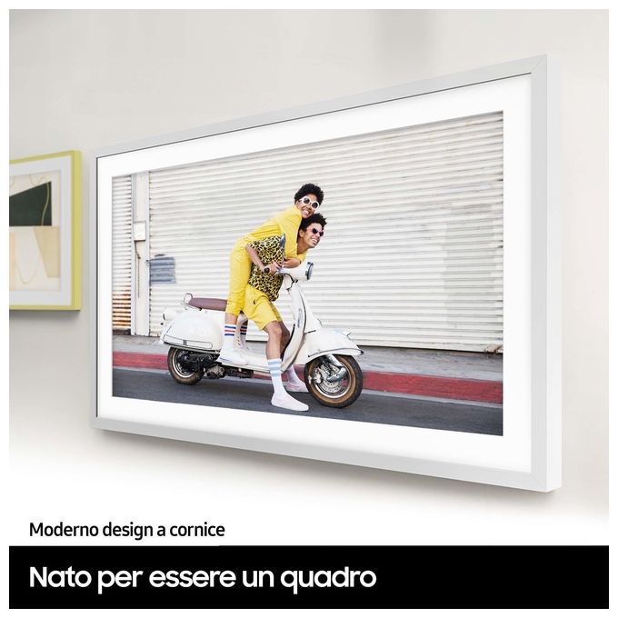 Samsung QE32LS03CBUXZT The Frame Smart TV QLED 32'' Full HD Matte Display OTS Lite Art Mode colore Nero