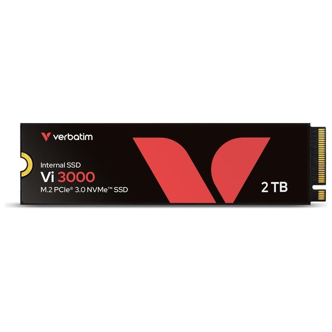 Verbatim, SSD 2 TB, M.2 PCI Express 3.0 NVMe, Vi3000