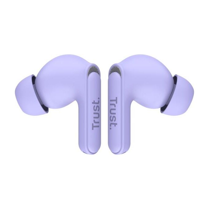 Trust Yavi Auricolare True Wireless Stereo (TWS) In-ear Musica e Chiamate USB tipo-C Bluetooth Viola