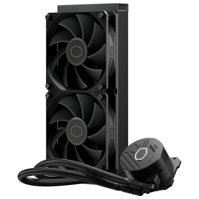 Cooler Master MLW-D24M-A17PK-R1 MasterLiquid 240L Core Kit di raffreddamento a liquido Doppia camera Gen S Ventole SickleFlow 120 mm 2 pezzi Pasta termica inclusa colore Nero