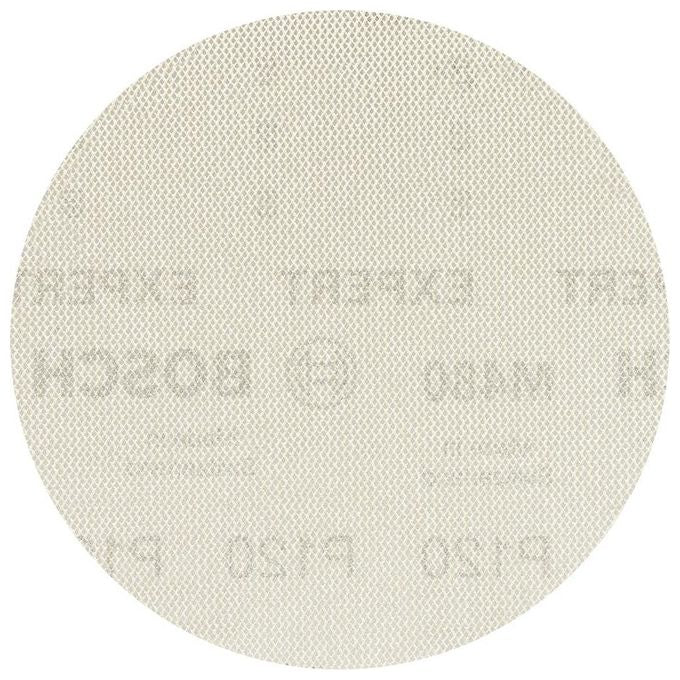 Bosch 2 608 900 700 Expert M480 Rete Abrasiva Grana 120 Diametro 150 mm per Levigatrice Orbitale Casuale 50 pz colore Nero