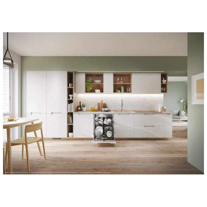 Candy CIP 3E7L0W Rapido' Lavastoviglie Incasso 13 coperti Classe E 47 dB Inverter Wi-Fi (82x60x56 cm) colore Bianco