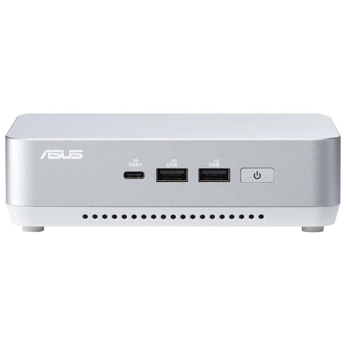 ASUS 90AR0051-M000A0 NUC 14 Pro+ Mini PC Barebone Intel Core Ultra 7 155H RAM fino a 96 GB DDR5 SSD M.2 Thunderbolt 4 Wi-Fi 6E Bluetooth 5.3 colore Bianco