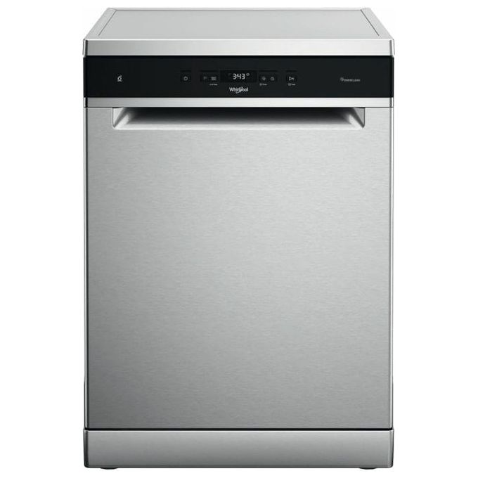 Whirlpool WFC3C26PFX Lavastoviglie Libera Installazione 14 coperti Classe E 6° SENSO NaturalDry 46 dB 8 programmi (85x60x59 cm) colore Inox