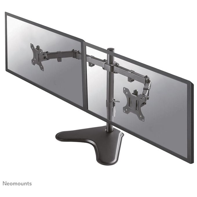 NewStar FPMA-D550DDBLACK Supporto per 2 display LCD nero dimensione schermo: 10-32
