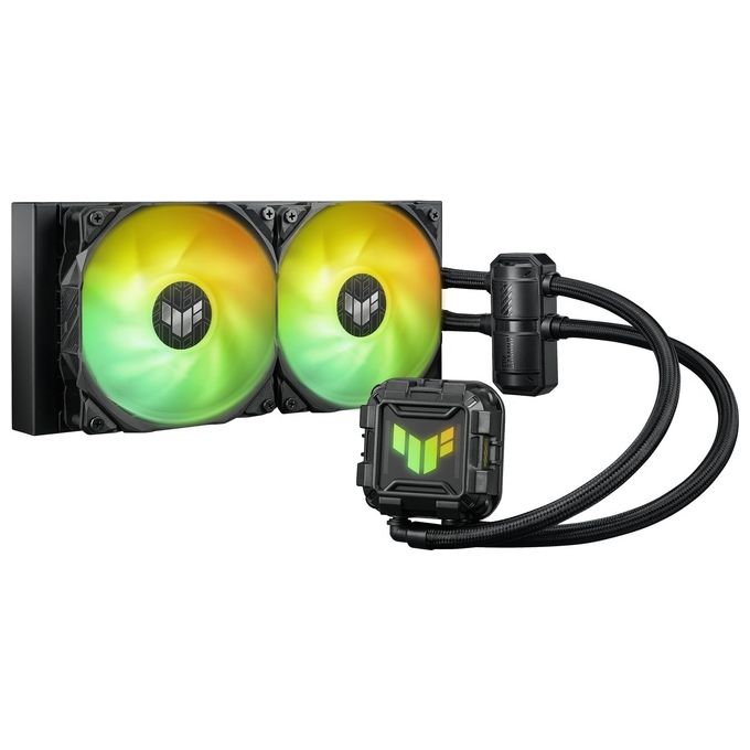 Asus 90RC00U1-M0UAY0 TUF Gaming LC II 240 Dissipatore a Liquido CPU 240mm 2 Ventole ARGB 120mm LGA1700 AM5 Aura Sync colore Nero