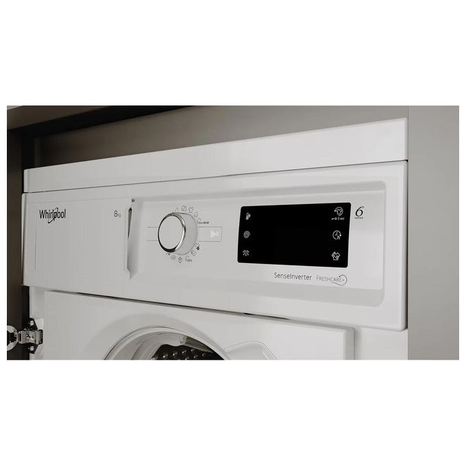 Whirlpool Lavatrice da Incasso FreshCare 8kg 1400 Giri Classe B Bianca BI WMWG 81485E EU
