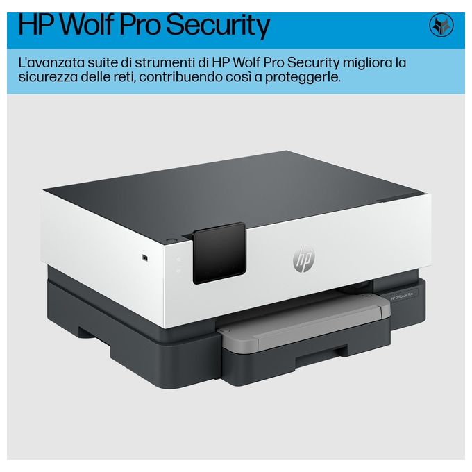 HP 5A0S3B OfficeJet Pro 9110b Stampante Inkjet a Colori Wi-Fi Stampa Fronte Retro 22 ppm USB colore Grigio