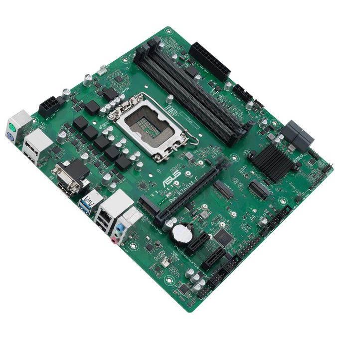 ASUS 90MB1DX0-M1EAYC PRO B760M-C-CSM Scheda Madre micro ATX Intel B760 LGA 1700 DDR5 4x DIMM M.2 HDMI 2.1 DisplayPort 1.4 colore Nero