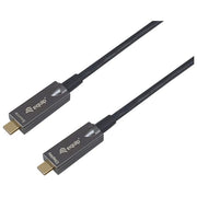 Equip 119461 Cavo Ottico Attivo USB-C a USB-C 5 m 10 Gbps 4K@60Hz PD 60W colore Nero