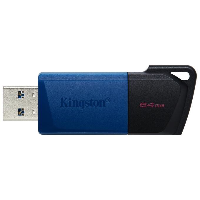 Kingston Flash Drive Usb3.2 64Gb Exodiam Nero-Blu