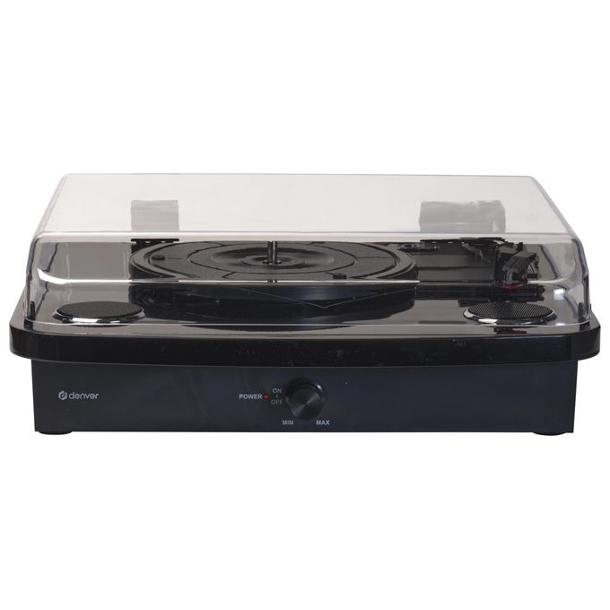 Denver VPL-230B Giradischi Semiautomatico 33 45 78 rpm Bluetooth USB SD Altoparlanti Integrati 2 W colore Nero