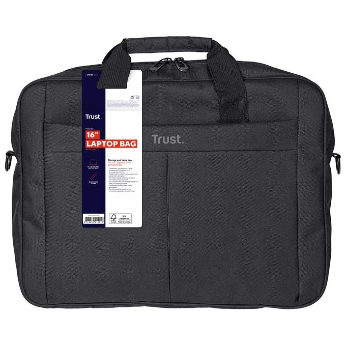 Trust Primo Borsa Trasporto per Laptop da 16'' Nero