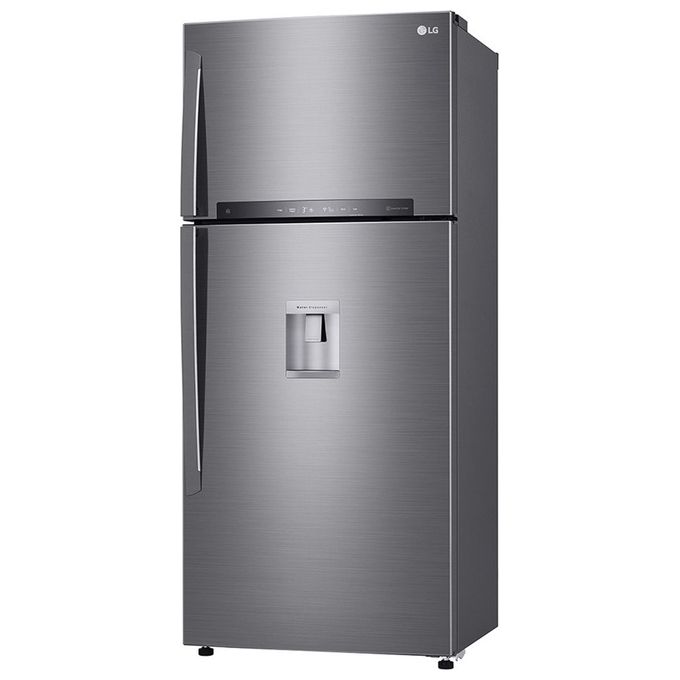 LG GTF744PZPED Frigorifero Doppia Porta 509 L 180 cm Classe E 43 dB No Frost Wi-Fi Dispenser Acqua Cassetto Zero Gradi colore Inox