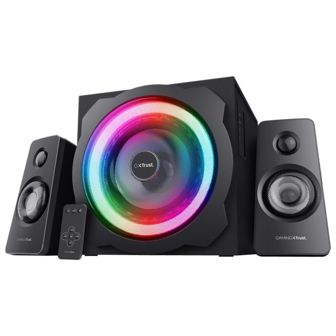 Trust 22944 Tytan GXT 629 Set Altoparlanti 2.1 120 W RGB Telecomando Wireless colore Nero