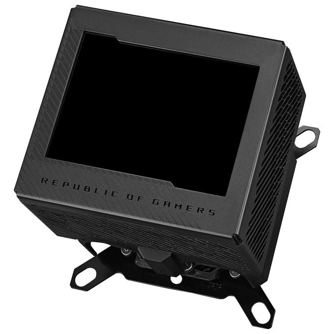 ASUS 90RC00V0-M0UAY0 ROG RYUJIN III WB Blocco di acqua CPU con display LCD 3.5'' Full Color Rame compatibile LGA 1700 AM5 colore Nero