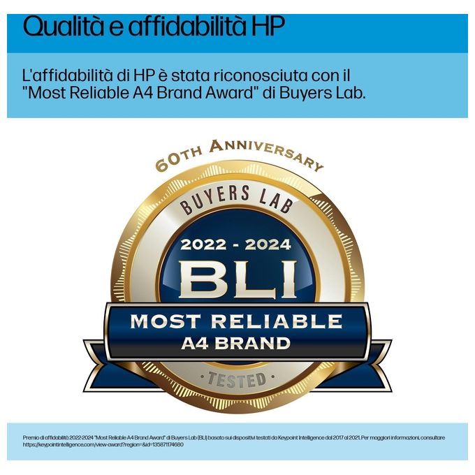HP 499Q7F Color LaserJet Pro Stampante multifunzione 3302fdn Laser A4 colore 25 ppm 600 x 600 DPI ADF Fronte Retro LAN colore Blu