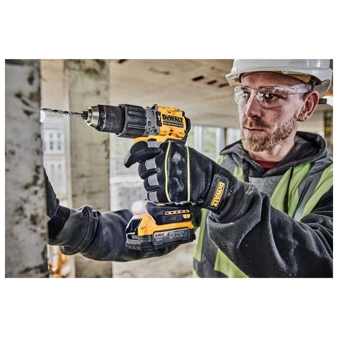 Dewalt DCD805NT-XJ XR Trapano Avvitatore a Percussione Brushless 18V 90 Nm 2 velocita' 15 impostazioni coppia mandrino 13 mm