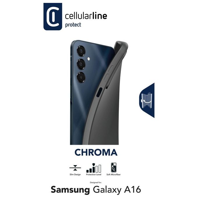 Cellular Line Cover per Samsung Galaxy Chroma Black