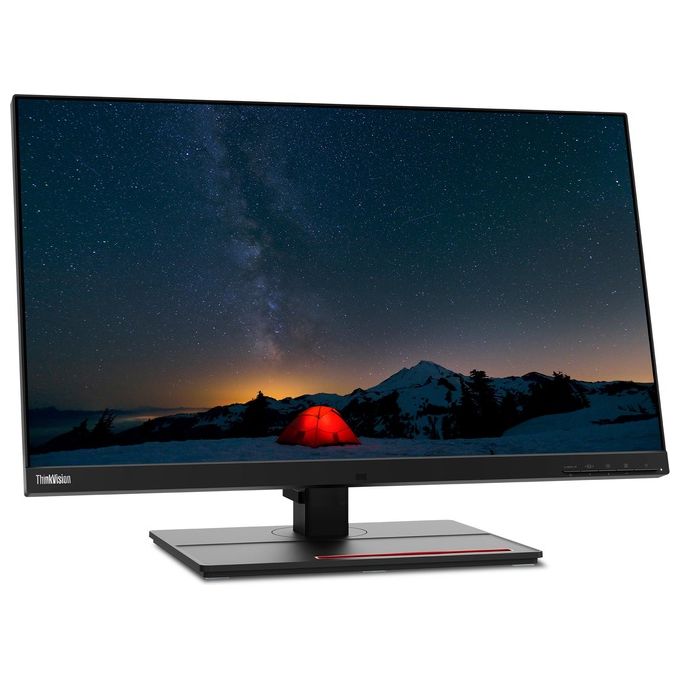 Lenovo 62CBRAT6EU ThinkVision P27u-20 Monitor 27'' 4K UHD IPS 3840x2160 60 Hz Thunderbolt 4 HDR400 VESA colore Nero