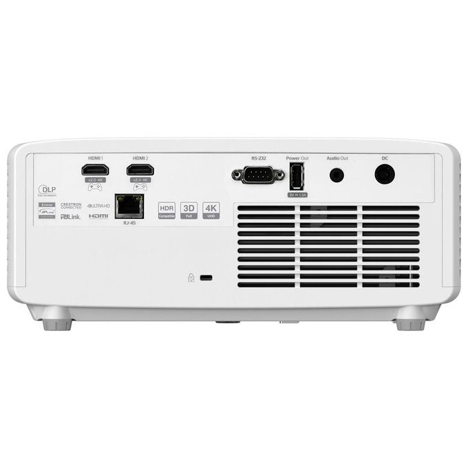 Optoma UHZ66 Videoproiettore Laser DLP 4K UHD 4000 ANSI Lumen Contrasto 500000:1 3D LAN colore Bianco