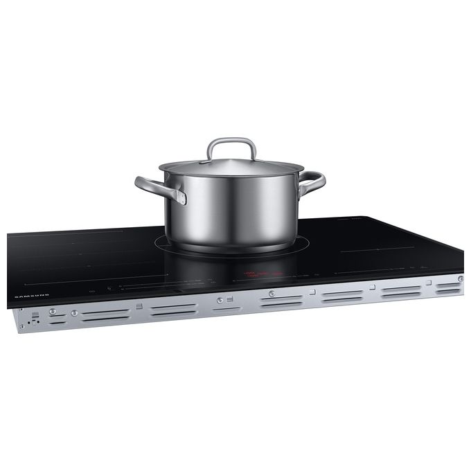 Samsung NZ84C6057KK Piano cottura induzione 80 cm 4 zone Slim Fit Flex Zone Plus 7.4 W Wi-Fi SmartThings 15 livelli colore Nero