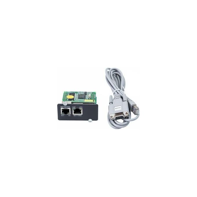 ABB 4NWP100110R0002 Mini WinPower Scheda di Comunicazione SNMP per UPS PowerValue 11T G2 Ethernet 10-100Base-T RS-232 USB colore Nero