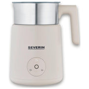Severin SM3589 Spuma Lite Macchina da caffe' Montalatte a Induzione 400 ml 500 W Schiuma Calda e Fredda Funzione Cioccolato colore Beige Acciaio Inox