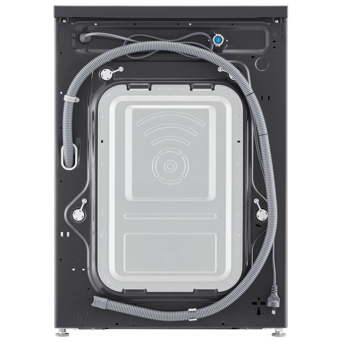 LG F4NX1009NMB Serie X1 - Lavatrice a carica frontale 9 kg, 1400 rpm, Classe A, 6 Motion Direct Drive, Allergy Care, Wi-Fi, (85x60x55 cm), Nero