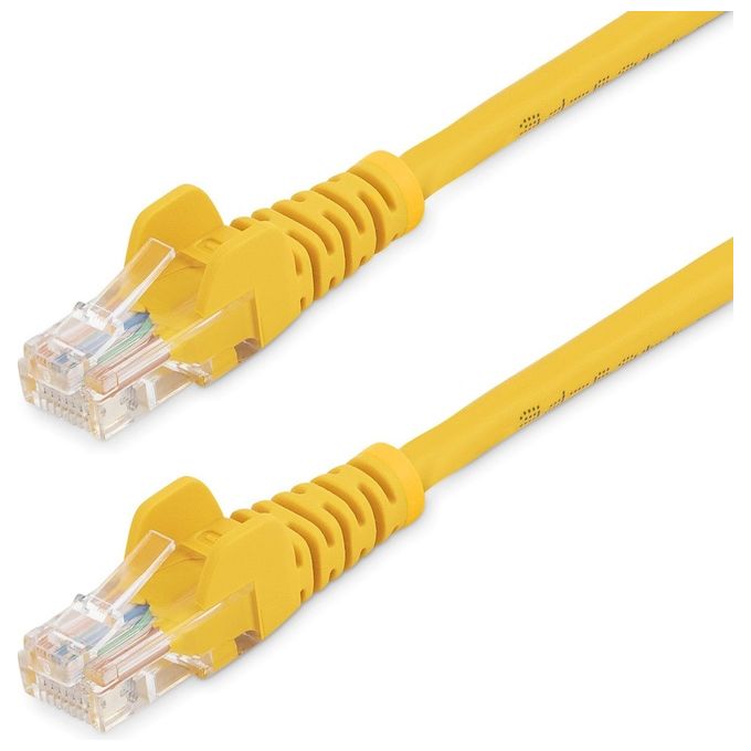 Startech 5m Giallo Cat5e Cavo Snagless Ethernet Cavo - utp
