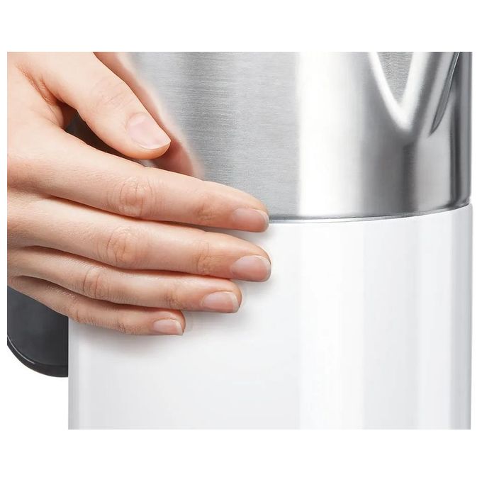 Bosch TWK8611P Styline Bollitore Elettrico 1,5 L 2400 W KeepWarm Temperature Control colore Bianco Antracite