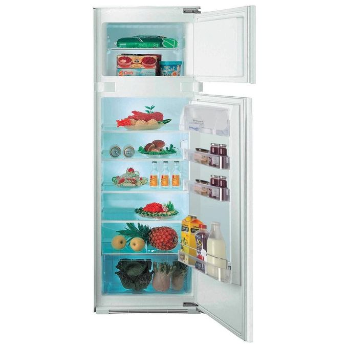 Hotpoint T 16 A2 D-HA 2 Frigorifero da Incasso Doppia Porta 239 L 157,6 cm Classe E 35 dB Statico Zona Fresca (54,5x54x157,6 cm) colore Grigio