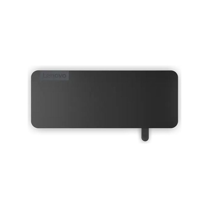Lenovo 4X11N40212 USB-C Slim Travel Dock Docking Station HDMI USB 3.2 Gen 1 Type-A 2x USB 3.2 Gen 2 Type-C Alimentazione 65 W colore Eclipse Black