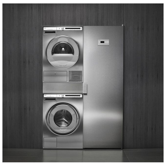Asko DC7784V Armadio Asciugabiancheria Ventilato 4 Kg 60 dB Libera Installazione (185x60x60 cm) colore Acciaio Inox
