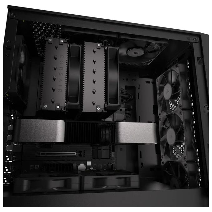 Corsair CO-9051009-WW iCUE LINK RX120 Ventola PWM 120mm Cuscinetto a Cupola Magnetica Nero