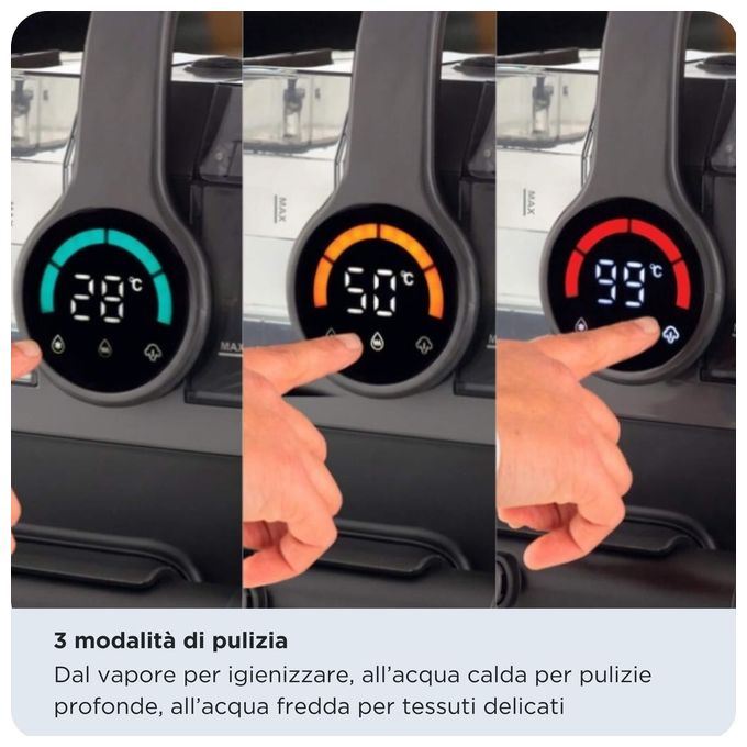 Ariete 2484 Lavatappeti 1800w 1.7lseb acqu Pulita - 1.1l seb acqu Sporca accessor