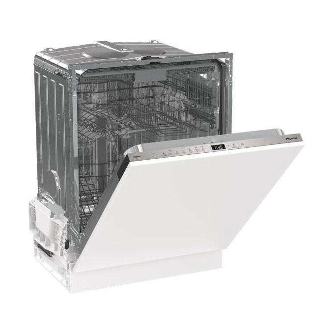 Hisense HV643D90 Lavastoviglie da Incasso 16 coperti Classe D 45 dB AutoDry Touch Control (82x60x55 cm) colore Bianco