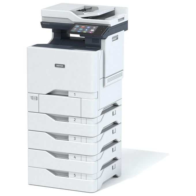 Xerox C625V_DN VersaLink C625 Stampante Multifunzione Laser a Colori A4 50 ppm Duplex Automatico con Touchscreen 7 pollici Wi-Fi Opzionale Ethernet Gigabit NFC colore Nero