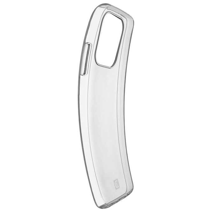 Cellularline Cover Fine per iPhone 13 Pro Max Cover in gomma morbida ultra sottile e trasparente per una protezione elegante