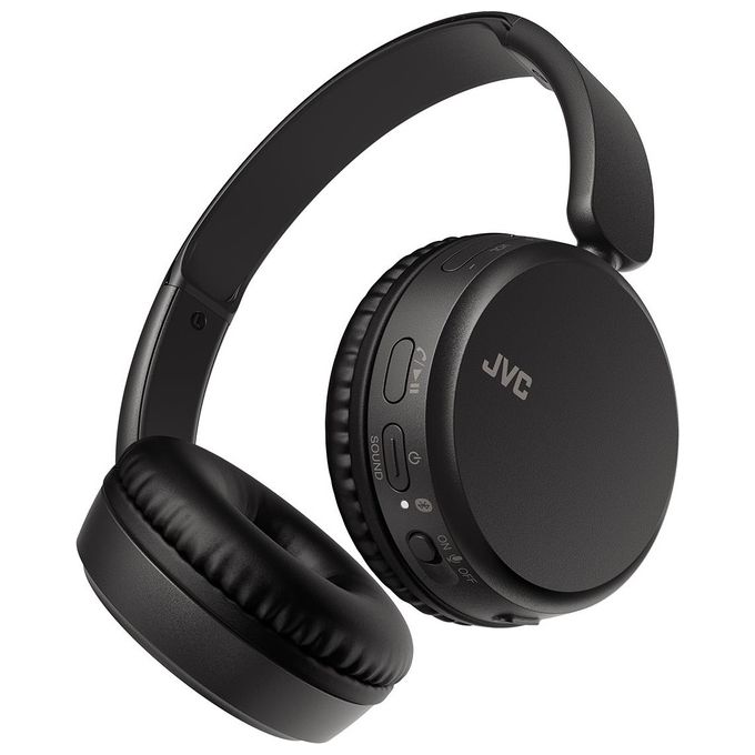 JVC HA-S36W-B-U Cuffie On-Ear Wireless Bluetooth 5.2 35h autonomia USB-C pieghevoli colore Nero