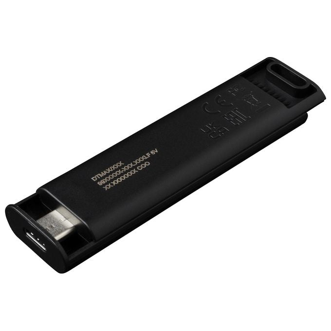 Kingston Technology DTMAX-512GB DataTraveler Max Unita' Flash USB 3.2 Gen 2 512 GB 1000 MB-s 900 MB-s USB Tipo-C colore Nero