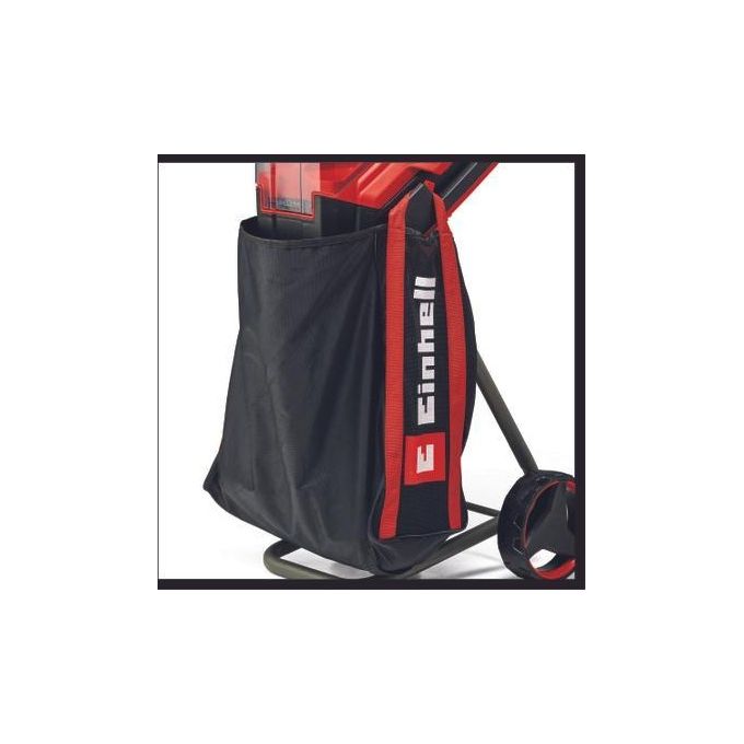Einhell 3430710 REDAXXO 36-25 Biotrituratore a Batteria 36 V 3000 rpm 3 lame reversibili in acciaio speciale colore Nero Rosso