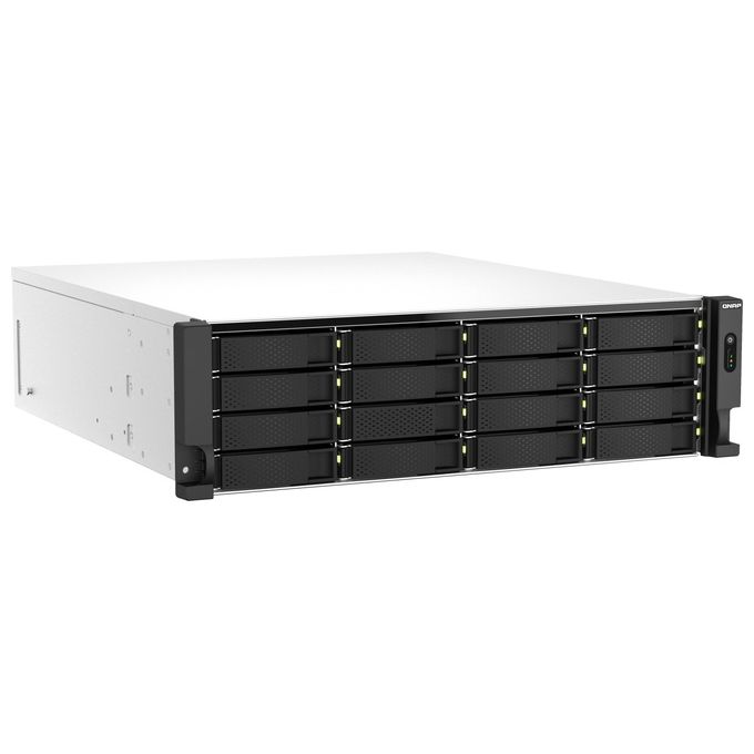 QNAP TS-H2287XU-RP-E2336-32G TS-h2287XU-RP NAS 22 alloggiamenti Intel Xeon E-2336 32 GB DDR4 QuTS hero colore Nero Bianco