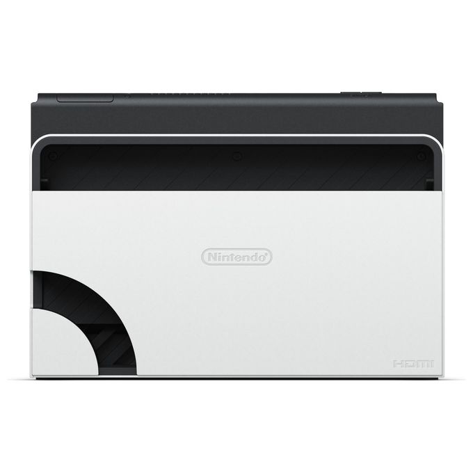 Nintendo, Switch OLED, Bianco, Console Portatile, Schermo 7 Pollici, 64GB