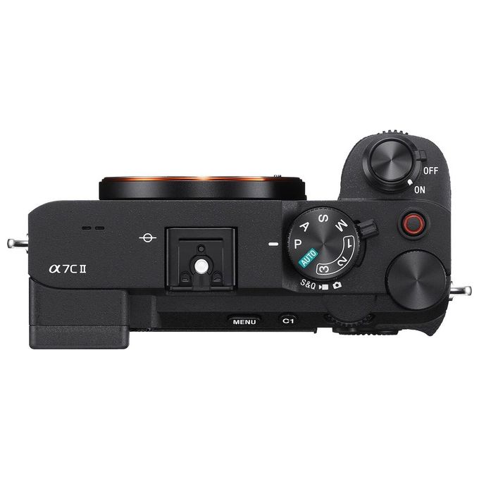 Sony ILCE7CM2B Alpha 7C II Fotocamera Mirrorless 33 MP Autofocus AI 4K60p Schermo Touch 270° colore Nero