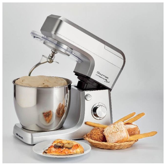 Ariete 1598 Gourmet pro - Impastatrice con Frullatore Planetaria 7L 1200W Acciaio Inox